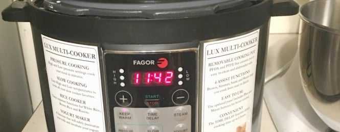 Fagor Lux vs the Instant Pot IP-LUX - Corrie Cooks