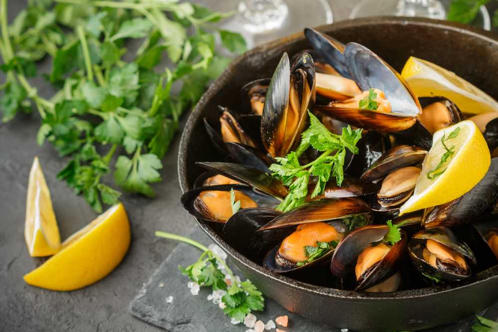 Image result for Lemony Mussels