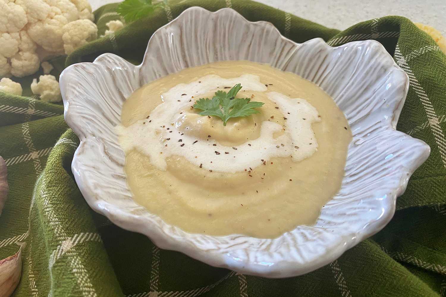 Instant Pot Creamy, Dreamy Cauliflower Soup – Corrie Cooks