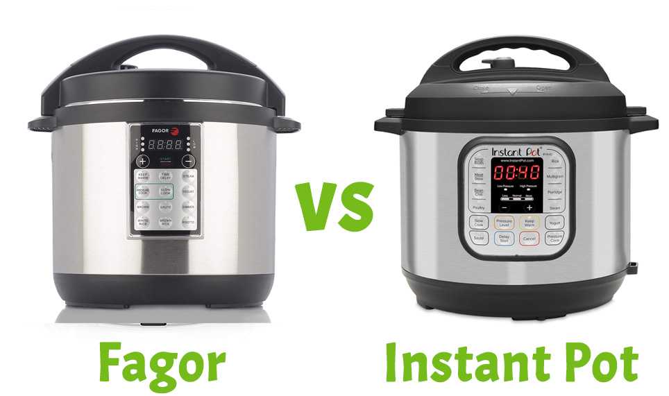 The Fagor LUX vs Instant Pot DUO: Electric Pressure Cookers