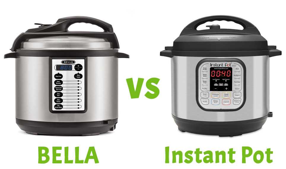 Instant Pot vs Bella Electric Pressure Cookers - Corrie Cooks
