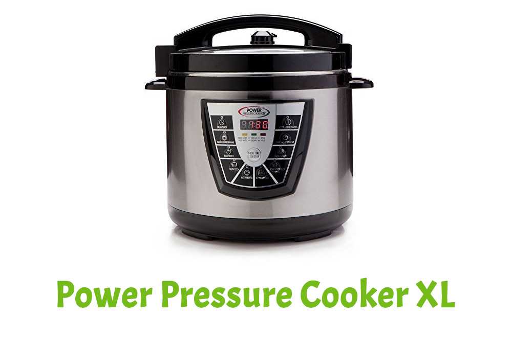 Power Pressure Cooker XL User Manual 