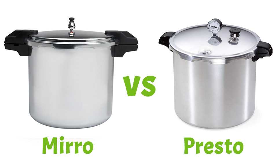 Mirro vs Presto Pressure Canners - Corrie Cooks