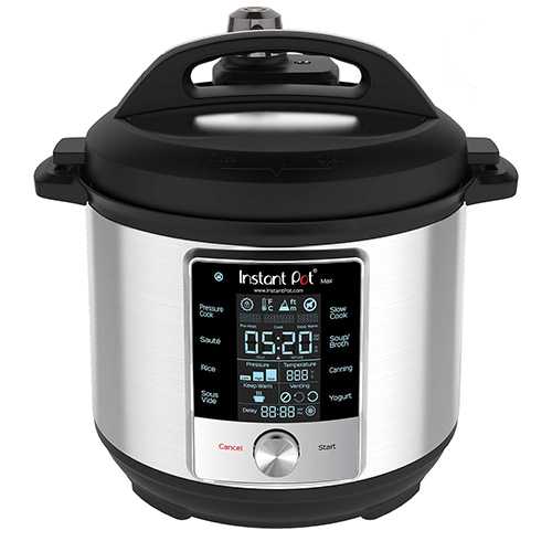 Instant Pot Max cooks faster, has more features than other models
