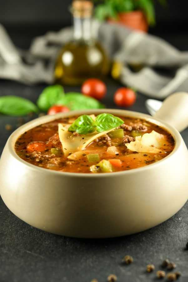 Instant Pot Lasagna Soup - Corrie Cooks
