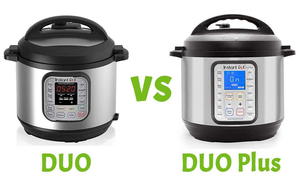 Instant Pot DUO vs DUO Plus Comparison