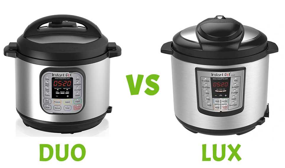  Instant Pot DUO vs Lux  Pros Cons of 2 Similar Products