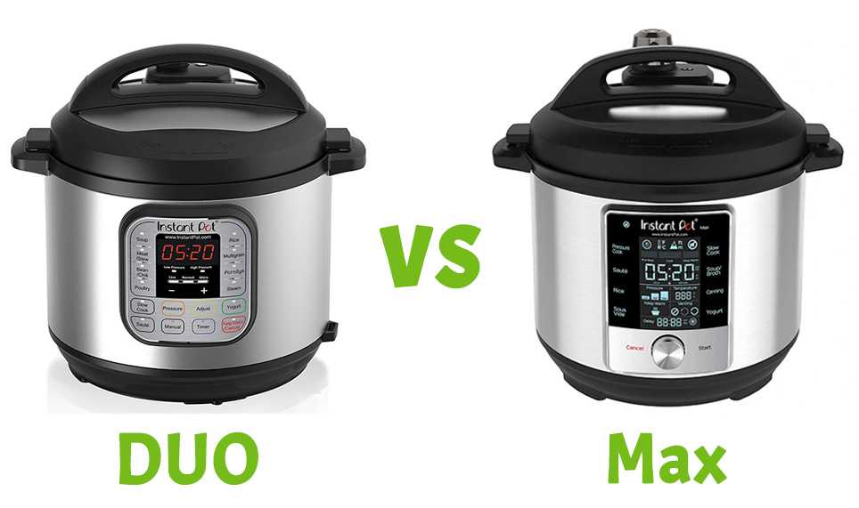 Instant Pot DUO vs Max - Which one 