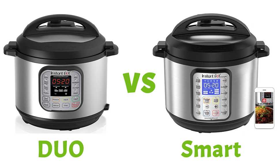 Instant Pot DUO vs Smart