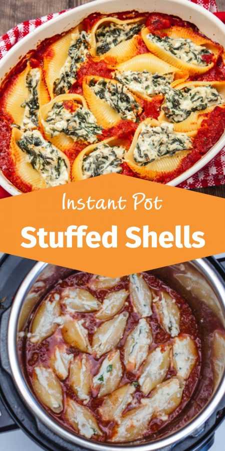Instant Pot Stuffed Shells - Corrie Cooks