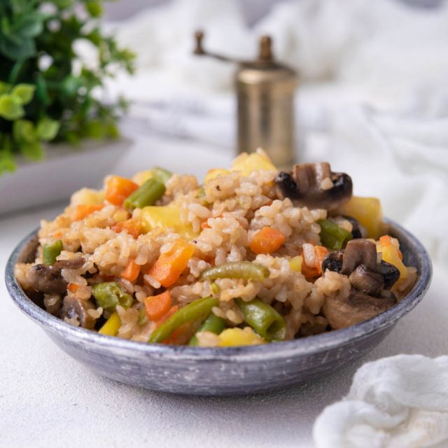 Instant Pot Rice Pilaf - Corrie Cooks