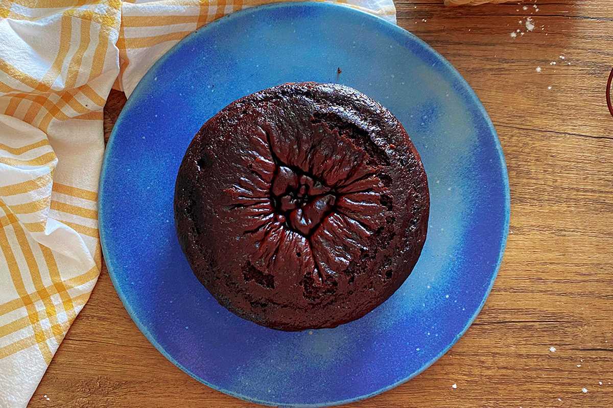 Pressure Cooker (Instant Pot) Pumpkin Chocolate Chip Bundt Cake