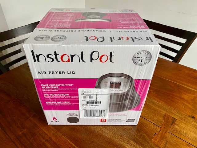 Instant Pot Air Fryer Lid 6 Qt 1500W Make Your Instant Pot an Air