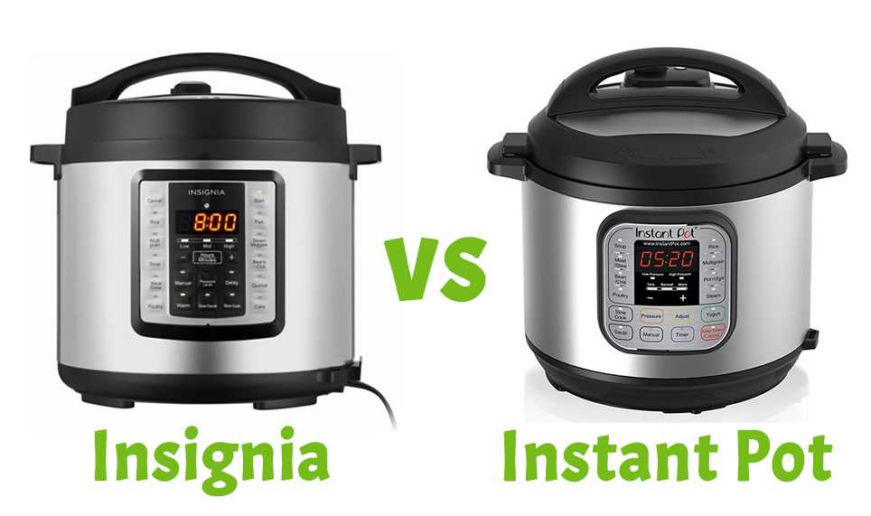 Instant Pot vs Insignia - Corrie Cooks