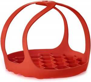 1pc Steamer Rack Trivet With Heat Resistant Silicone Handles Compatible  With Instant Pot Accessories 6 Qt 8 Quart, Stainless Steam Rack Pressure  Cooke