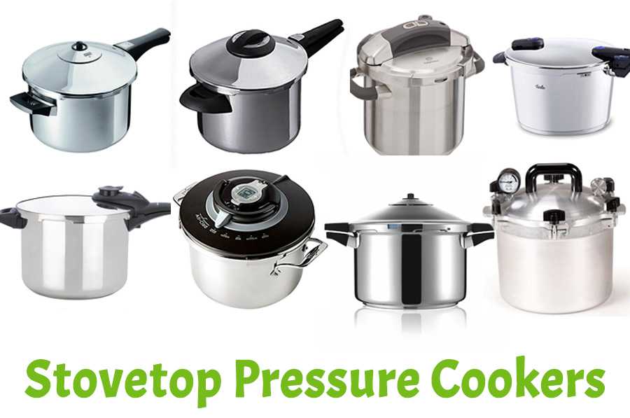 Barton 16 qt. Aluminum Stovetop Pressure Cookers Pot Quick Release Pressure Gauge with Rack