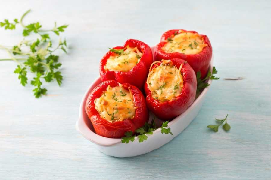 Sausage Stuffed Peppers - Corrie Cooks