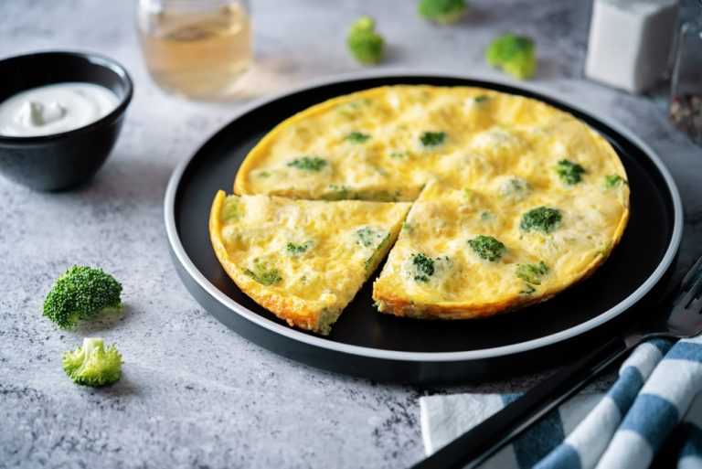 Broccoli Frittata - Corrie Cooks