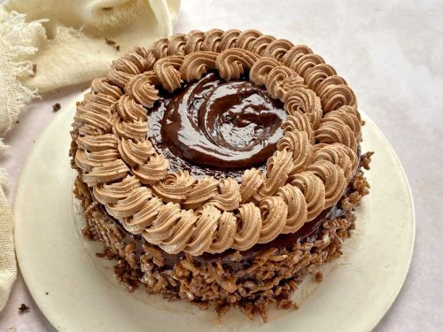 Cadbury Crunchie Cake with a twirl Recipe