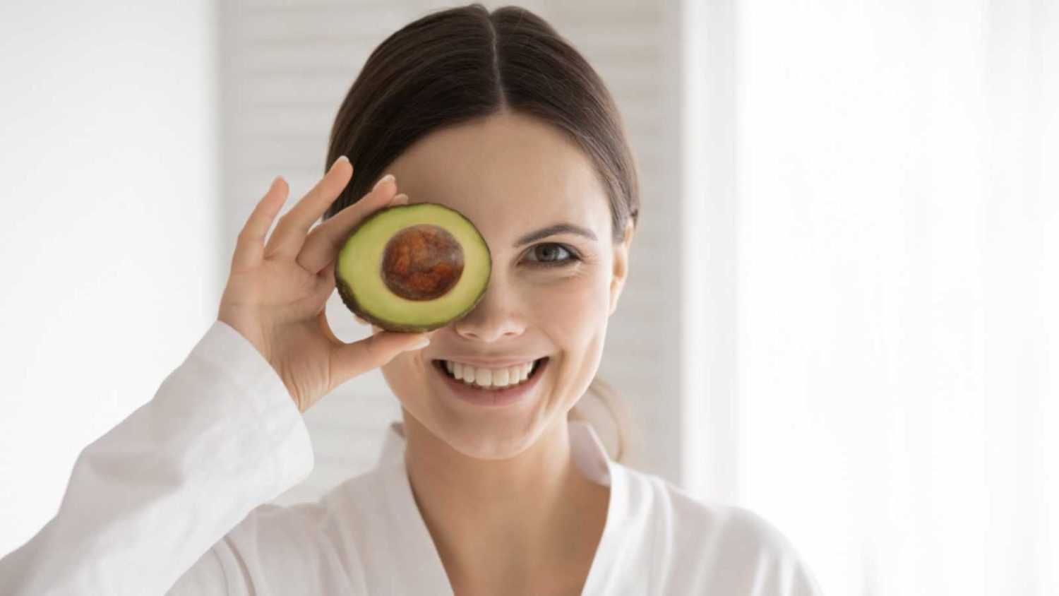 Woman with Avocado