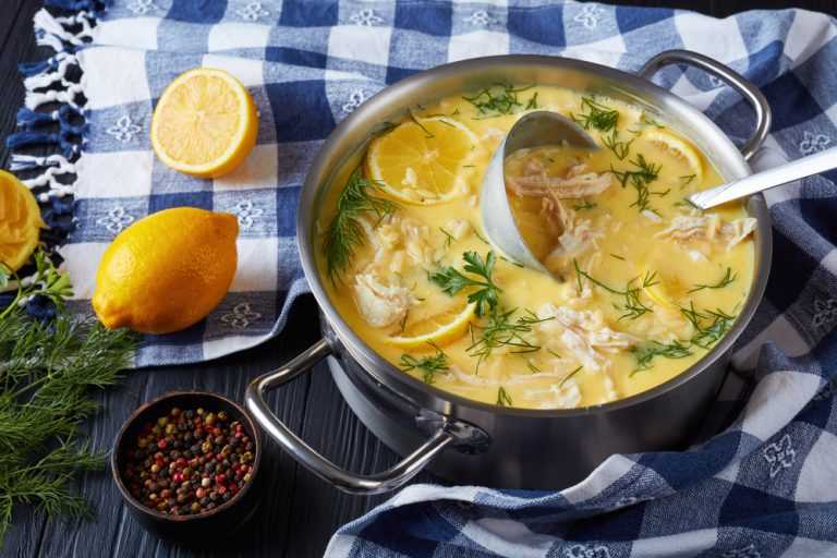 Greek Lemon Chicken Soup - Corrie Cooks