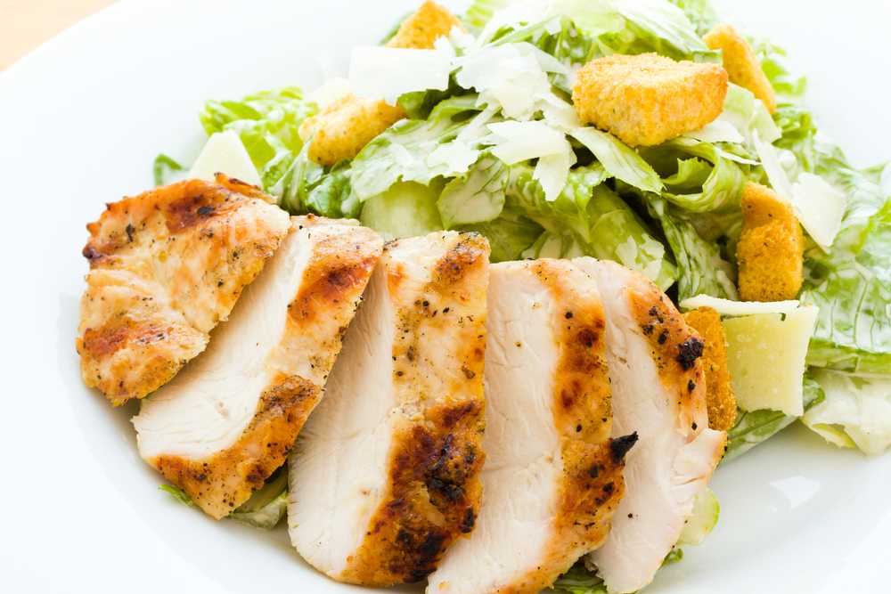 Grilled Chicken Caesar Salad - Corrie Cooks