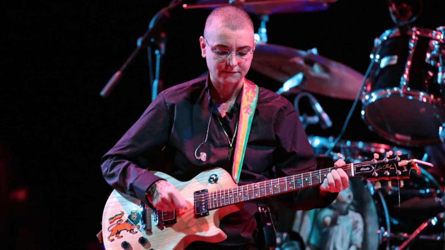VENICE, ITALY - APRIL 02: Irish singer Sinead O'Connor during the first concert of "THE CRAZY BALDHEAD TOUR" at the Teatro la Fenice and for the first time in Venice. April 02, 2013 in Venice, Italy