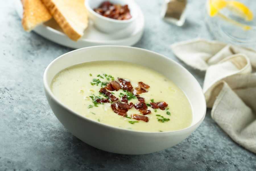 Slow Cooker Potato Soup - Corrie Cooks