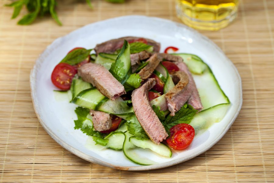Thai Beef Salad - Corrie Cooks