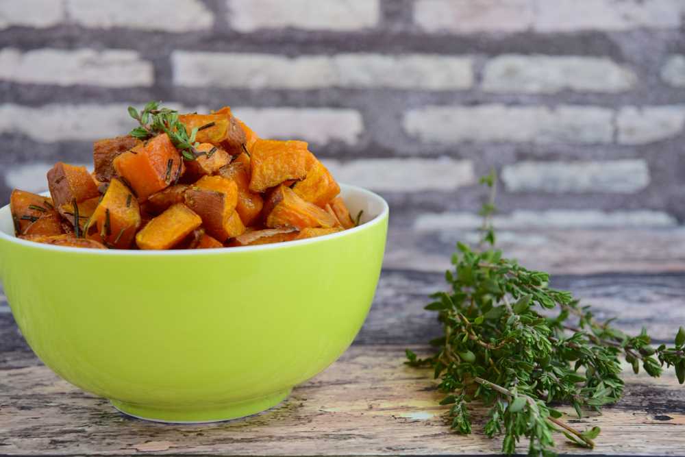 Quick And Easy Air Fryer Sweet Potato Cubes