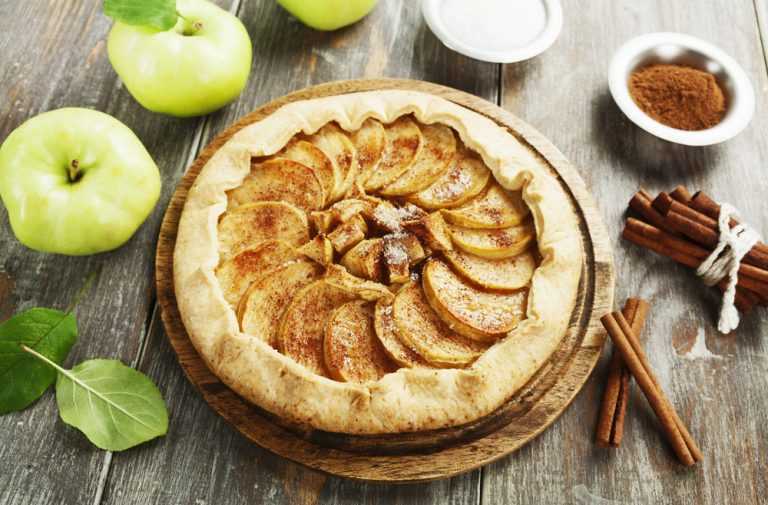 Apple Galette - Corrie Cooks