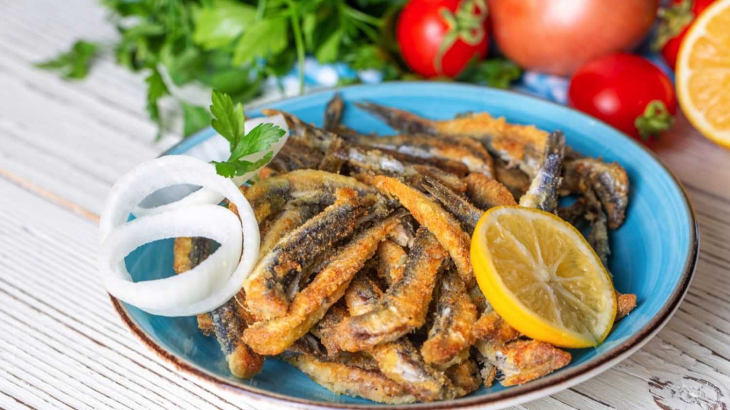 Dry anchovies