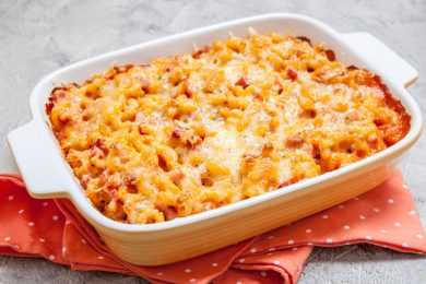 baked pasta mac and cheese