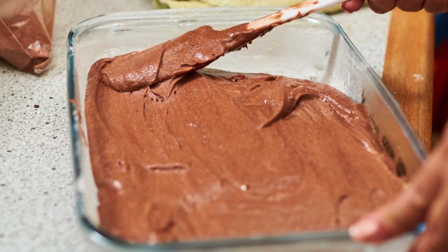 Brownie batter