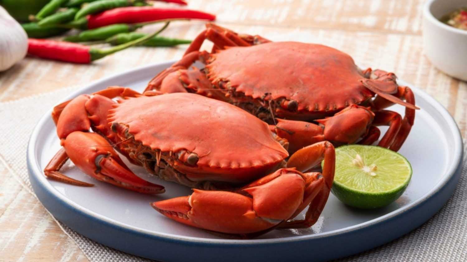 Steamed Crab