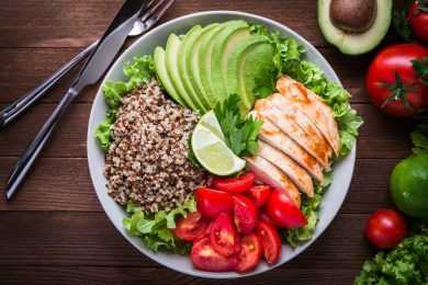 avocado chicken quinoa