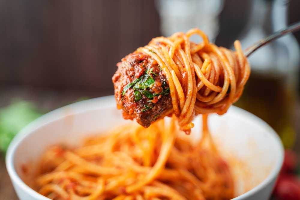 spaghetti meatball