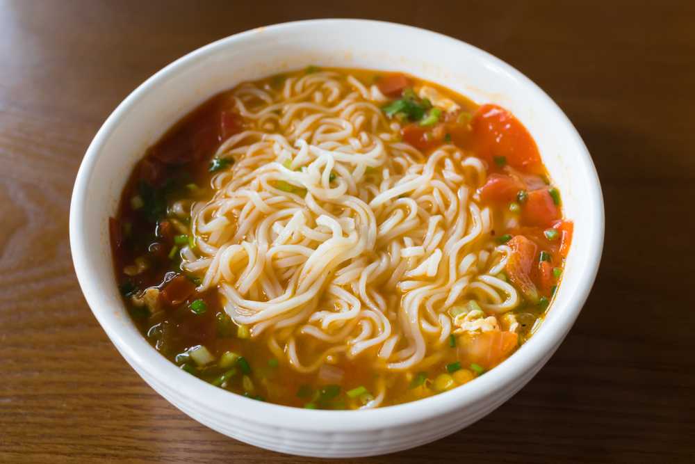 instant noodles soup