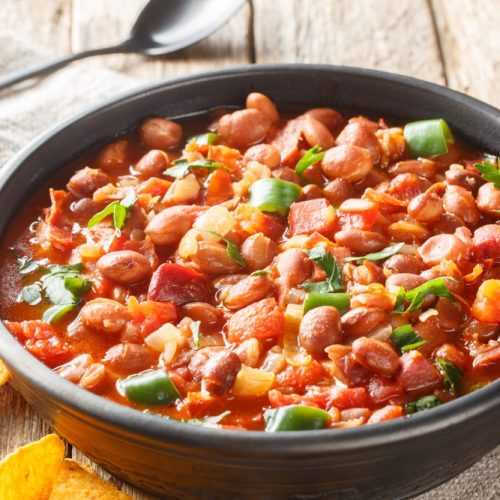 Charro beans - frijoles charros