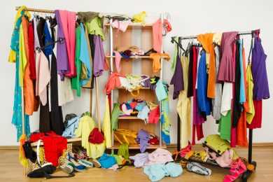 Clutter clothes