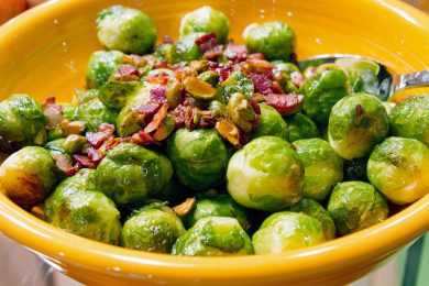 Brussels Sprouts and bacon