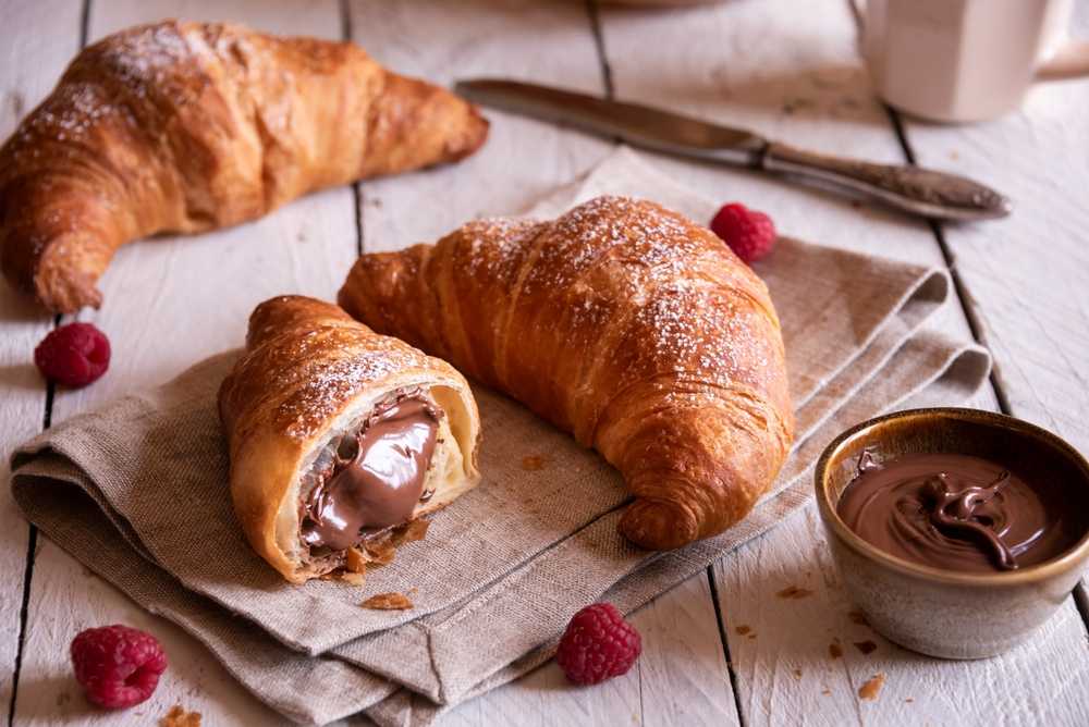 Croissants chocolate