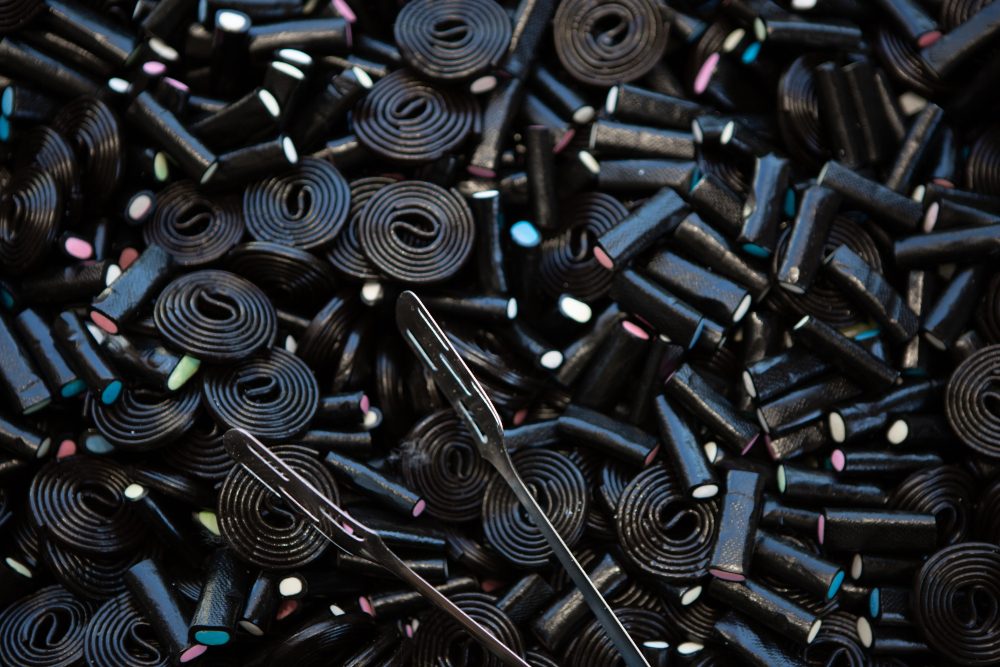 Licorice candy