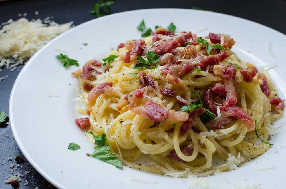 pasta bacon Carbonara