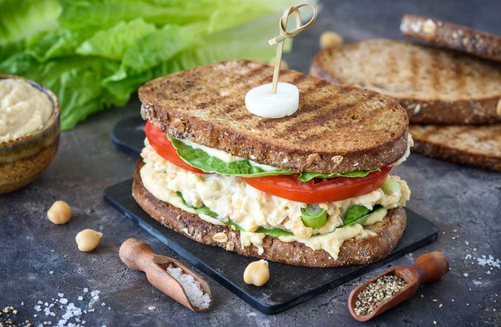 Chickpea Salad Sandwich - Corrie Cooks