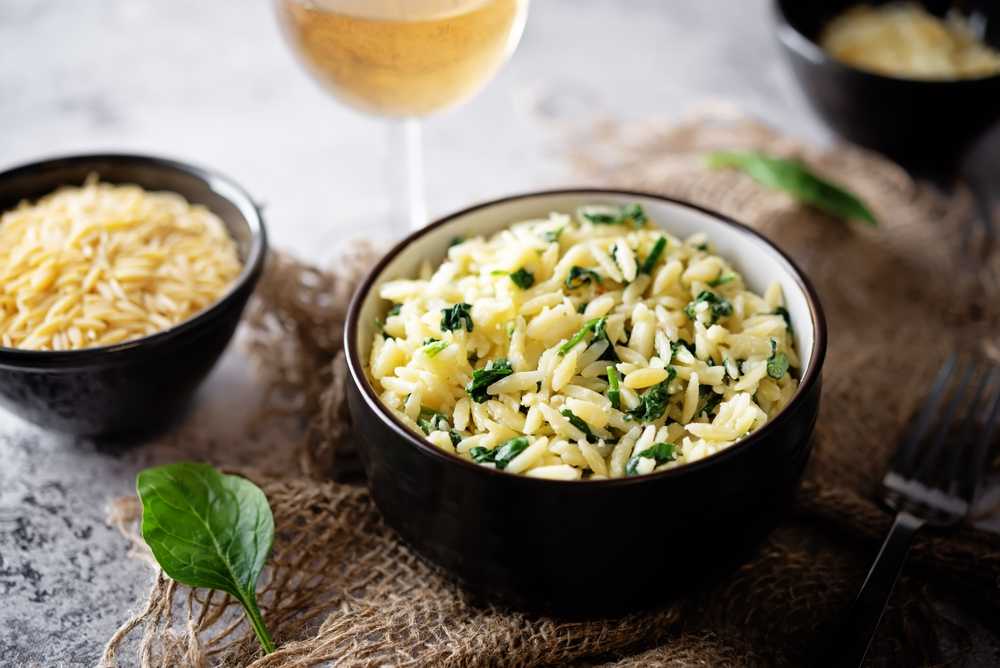 Spinach Orzo - Corrie Cooks