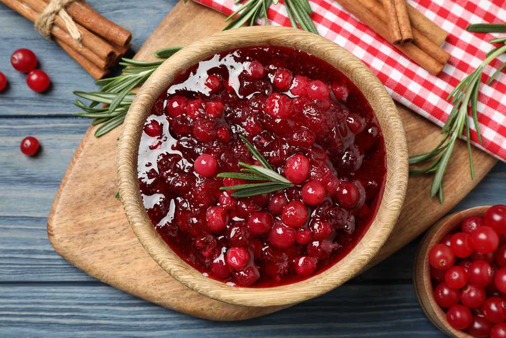 cranberry sauce