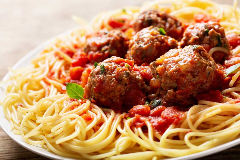 Spaghetti and Meatballs